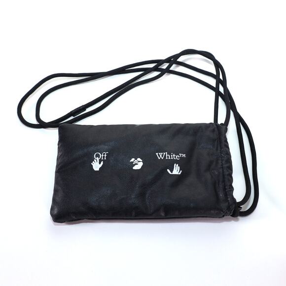 Off-White Narrow Geometric Rectangle Butterfly Sunglasses - White/Grey - NWT - Picture 12 of 13